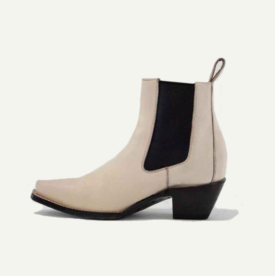 The Sandra Boot in Bone