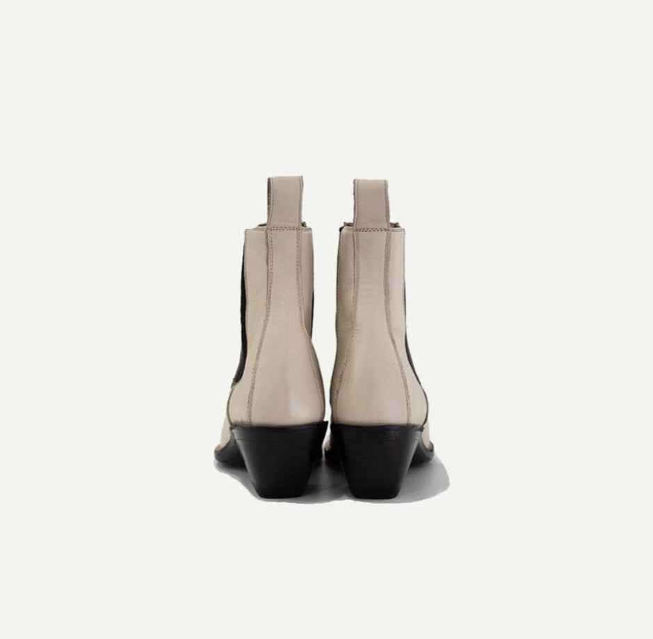 The Sandra Boot in Bone