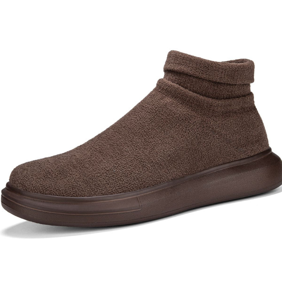 Round Toe Platform Sneakers
