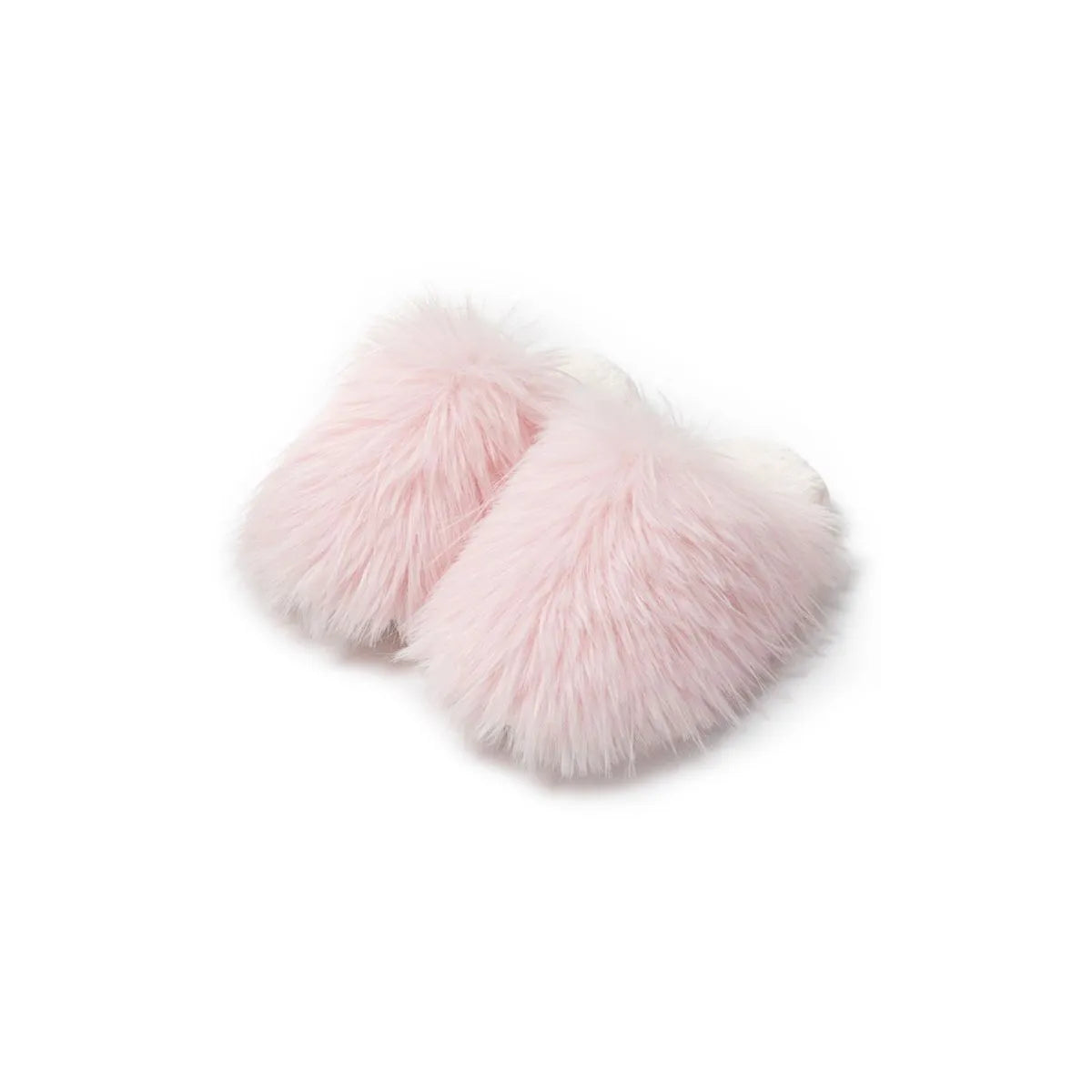 Round Toe Flats Slippers Pink