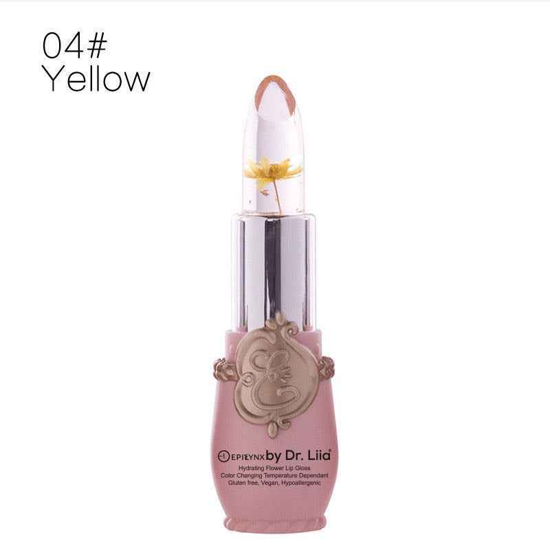 Lip Gloss - Hydrating Lip Butter, Lip Balm yellow flower #4