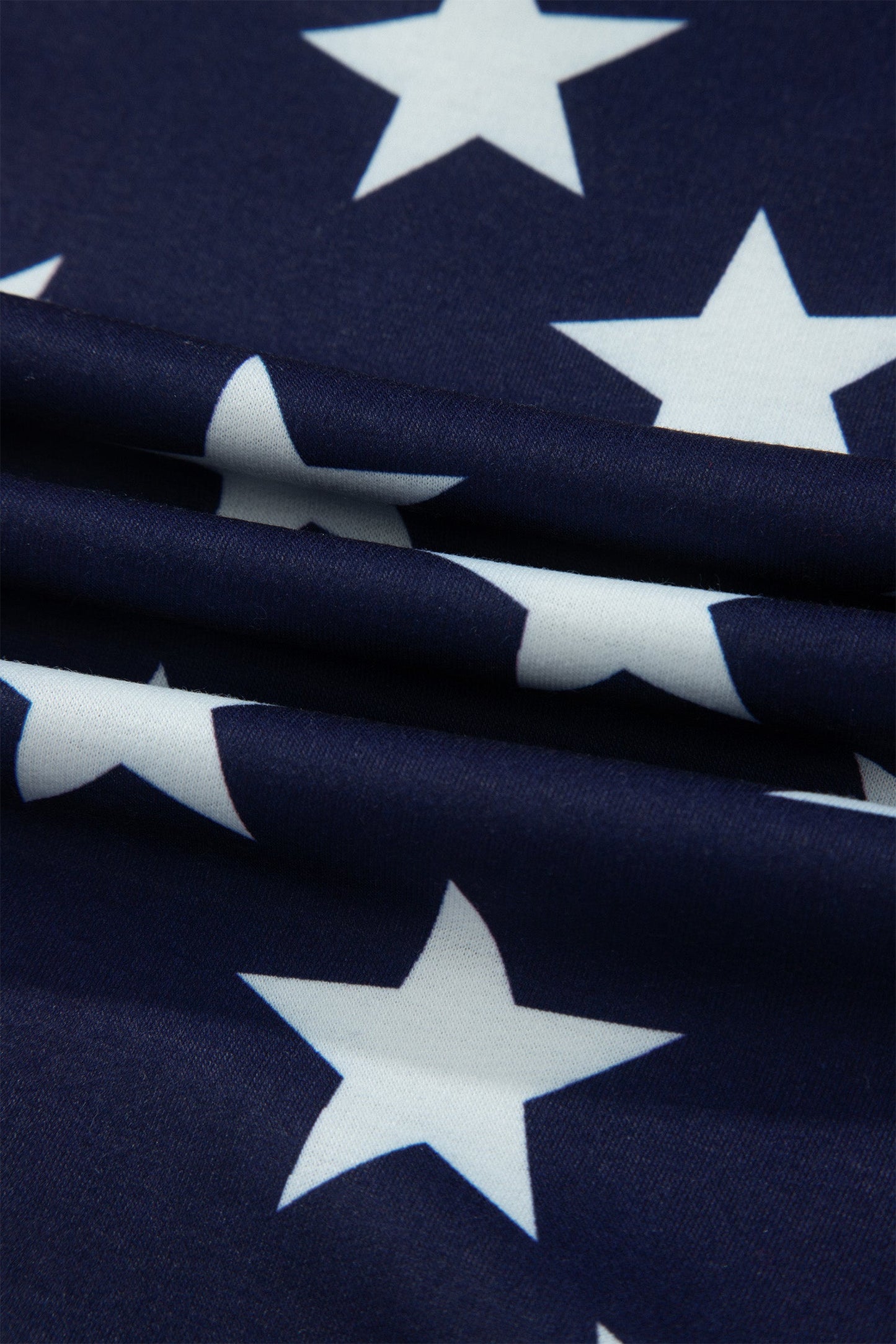 USA Flag Stars & Stripes Zip Collar Oversized Sweatshirt