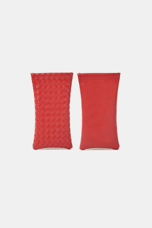Zenana Squeeze Multi Purpose Storage Pouch Wallet Ruby One Size