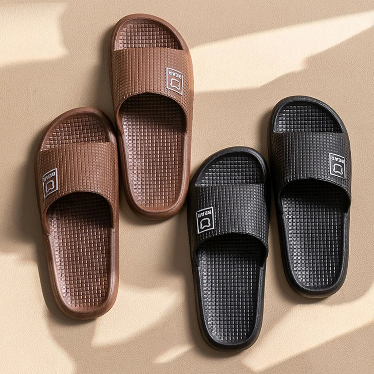 Open Toe Flats Slippers