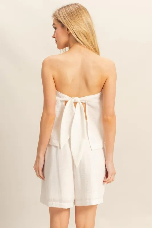 HYFVE Tube Top and Flowy Shorts Set