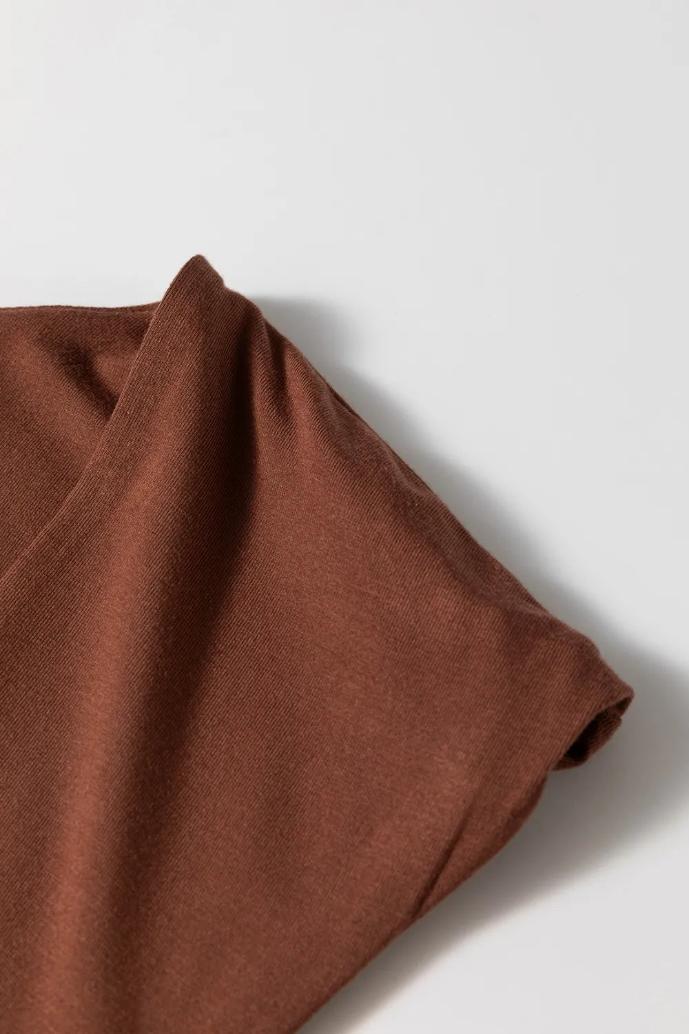 Round Neck Slim Cap Sleeve Top