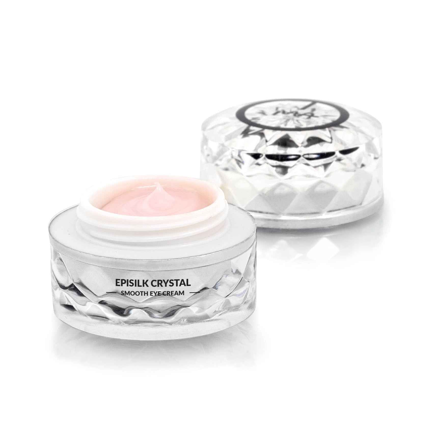 Vegan EpiSilk, Crystal Wrinkle Smoothing Eye Cream - Intense Brightening and Firming Wrinkle Fix for Sensitive Skin