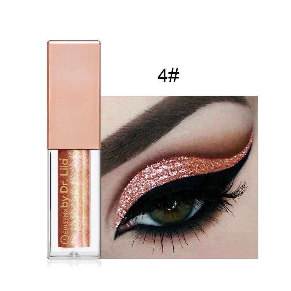 Liquid Glamorous Shimmer Eyeshadow 4 Orange Brown