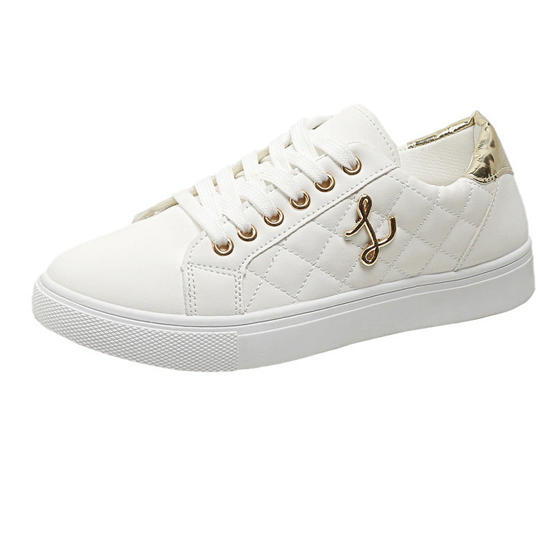 Lace Up Round Toe Sneakers