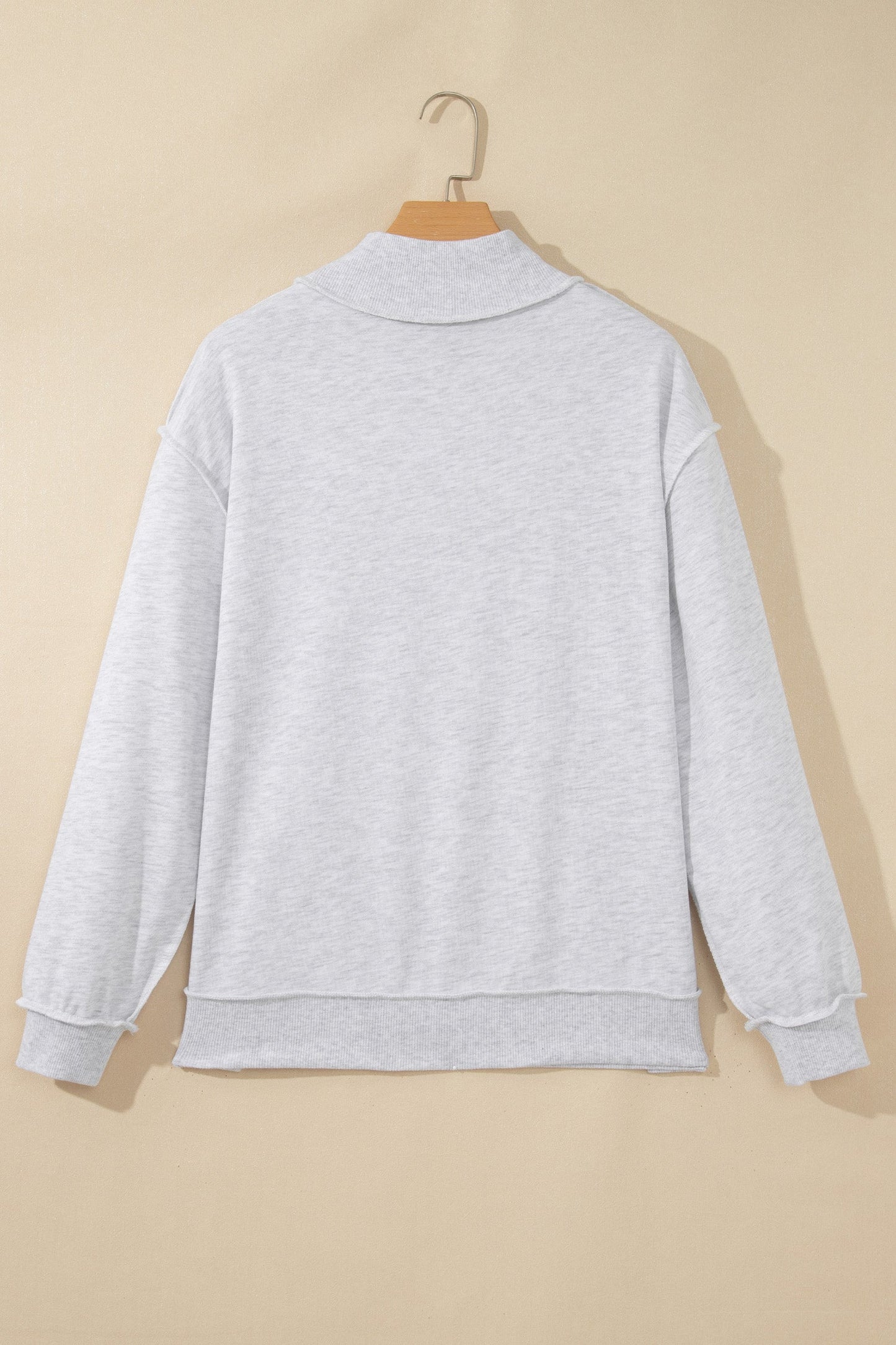 FAITH Polka Dot High Neck Baggy Sweatshirt