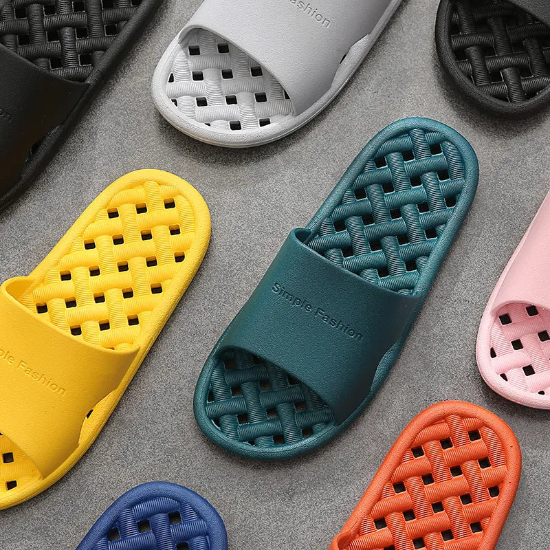 Open Toe Platform Slippers