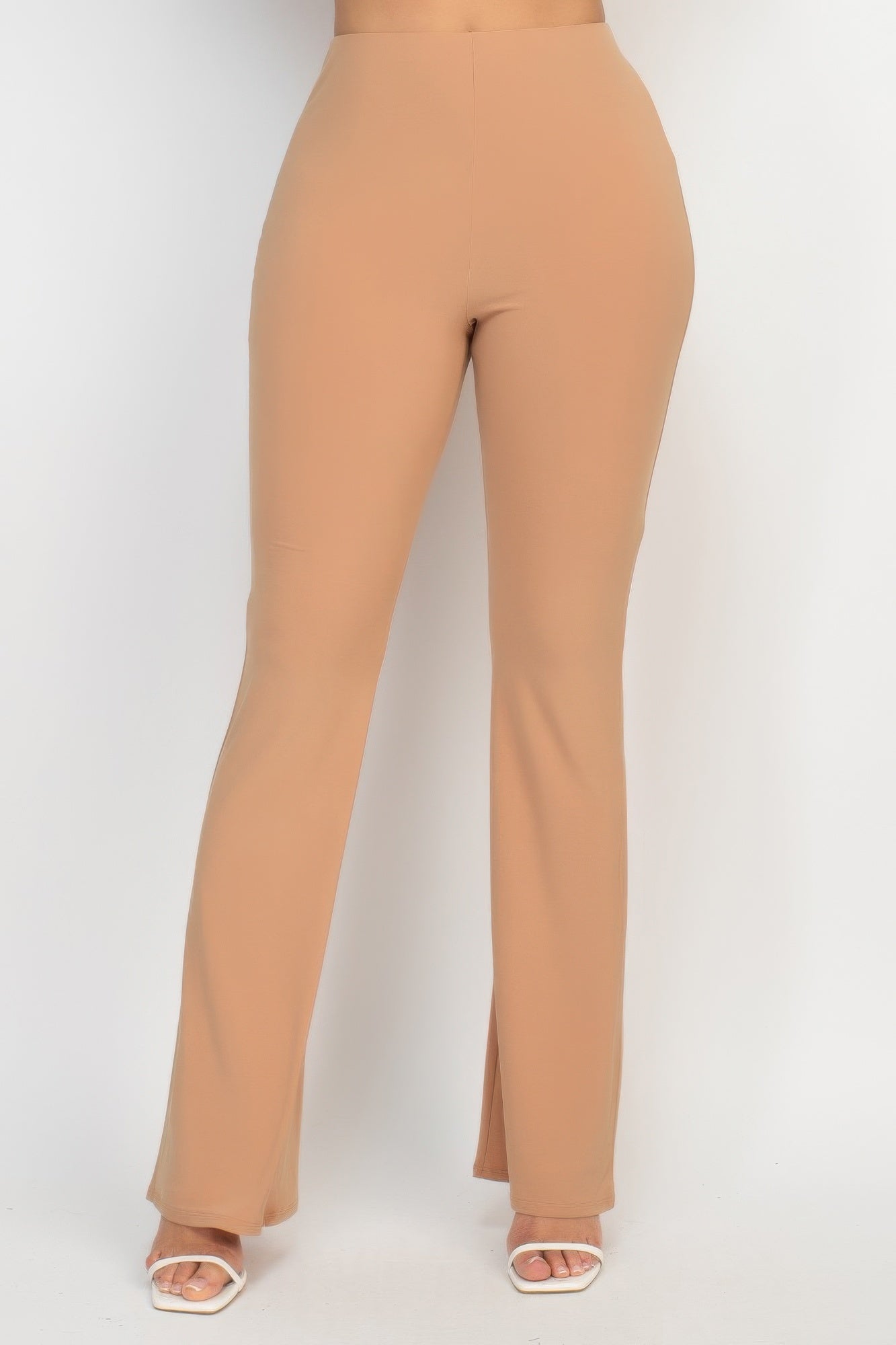Size Small Fit And Flare Elastic Casual Pants