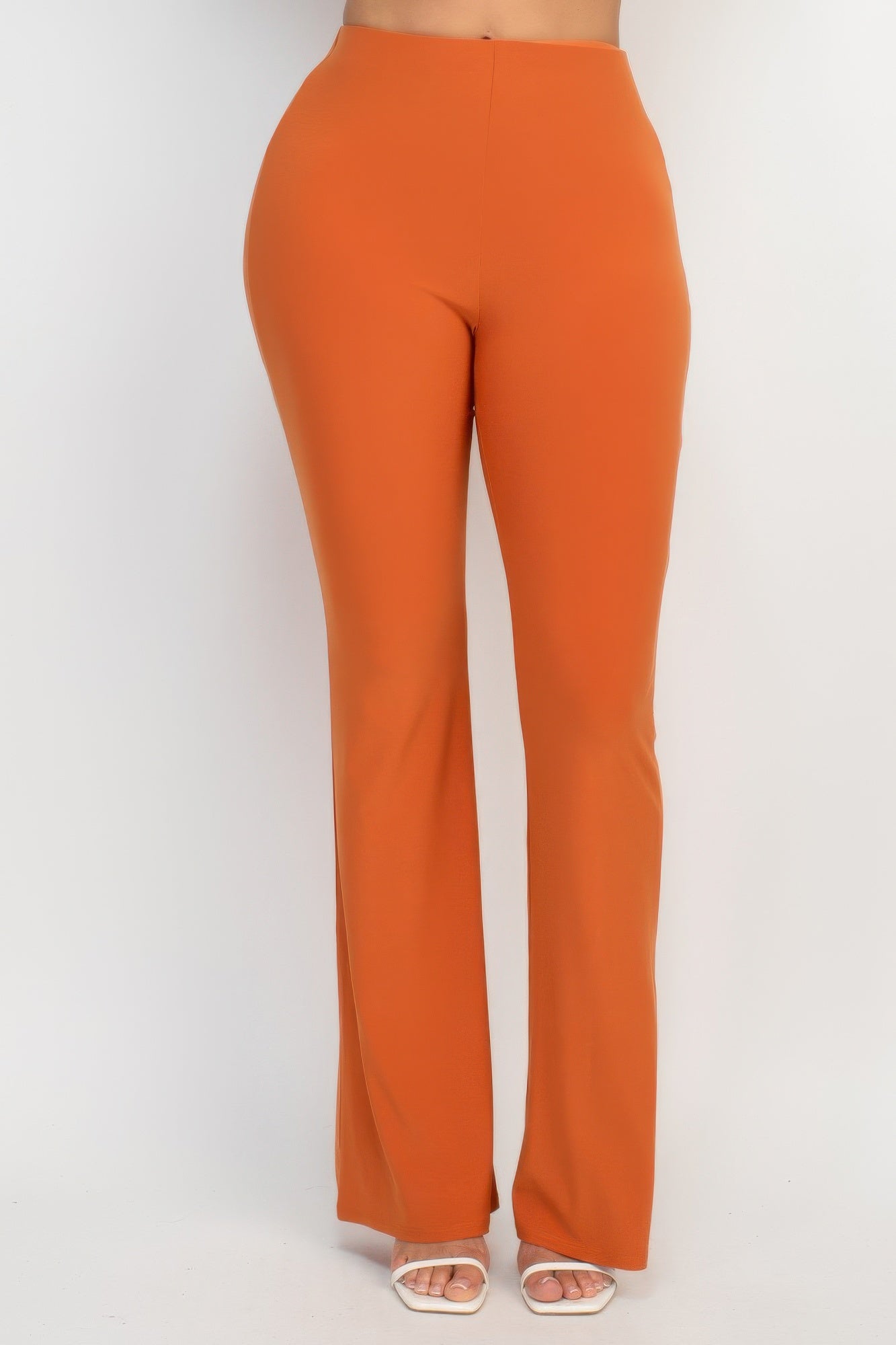 Size Small Fit And Flare Elastic Casual Pants