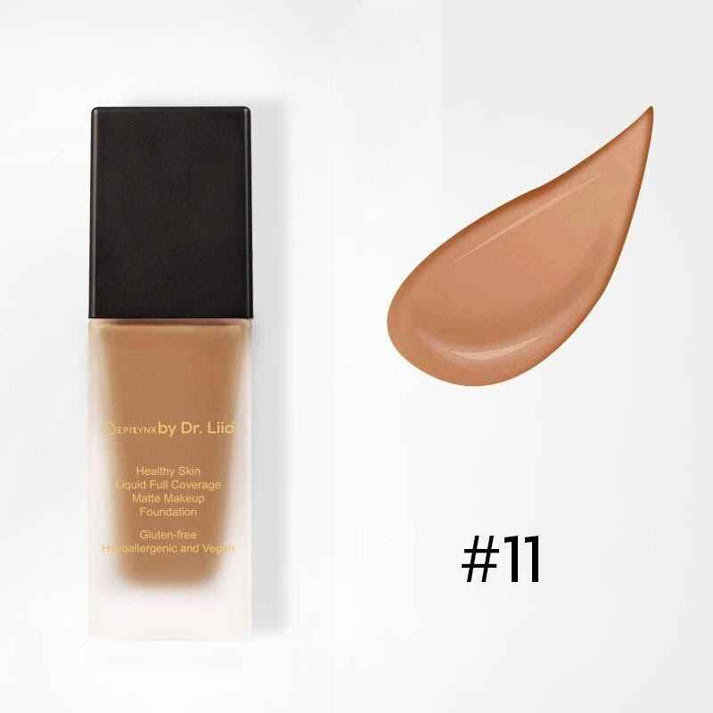 Healthy Skin Liquid Full Coverage Matte Makeup Foundation with SPF 30 11: Cinnamon