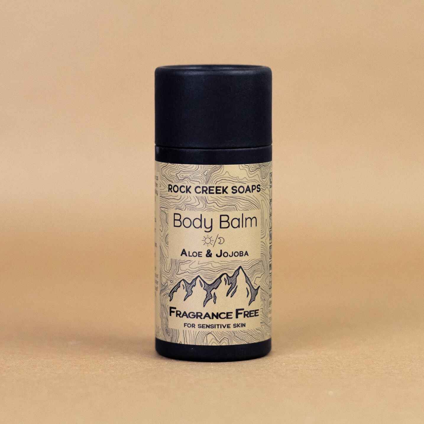 FRAGRANCE FREE BODY BALM | Solid Lotion Bar - Fragrance Free