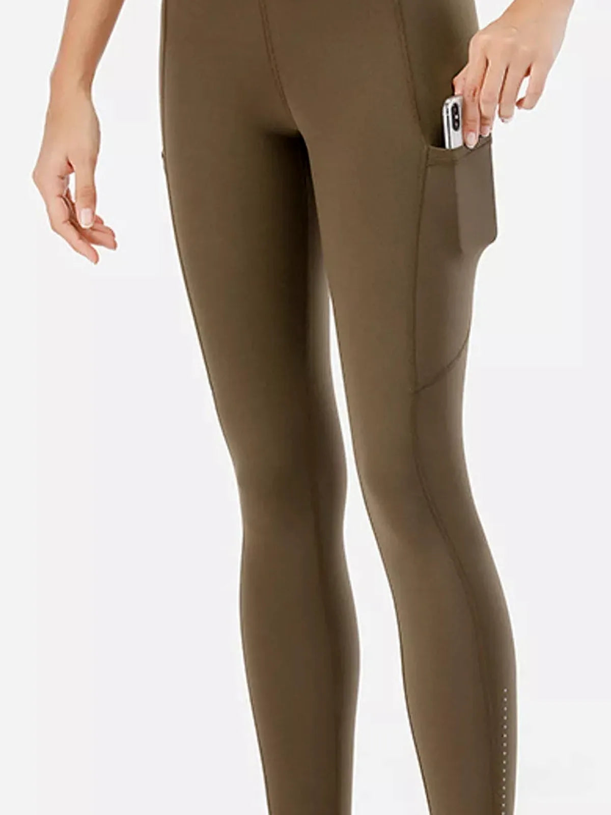 High-Waisted Active Leggings with Pockets