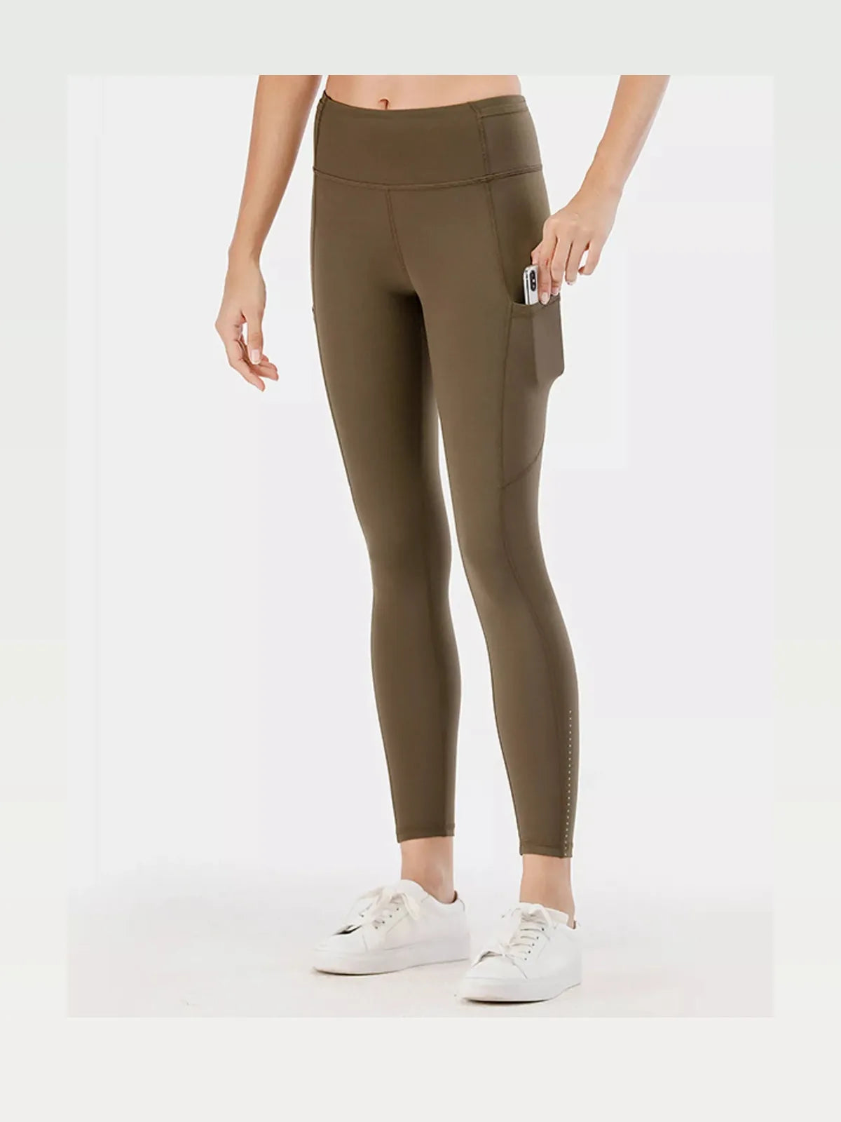 High-Waisted Active Leggings with Pockets