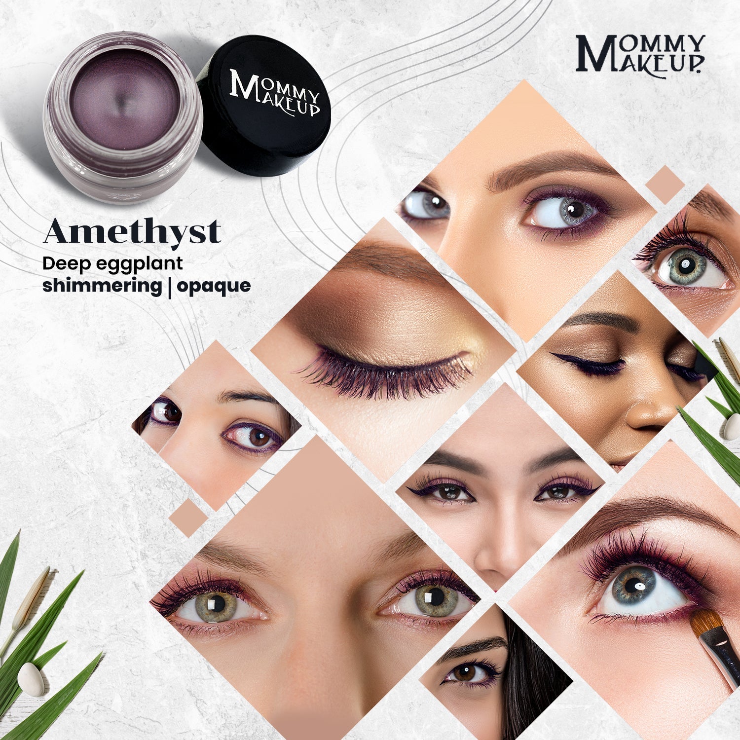 Amethyst Stay Put Waterproof Gel Eyeliner w/ Micropigments