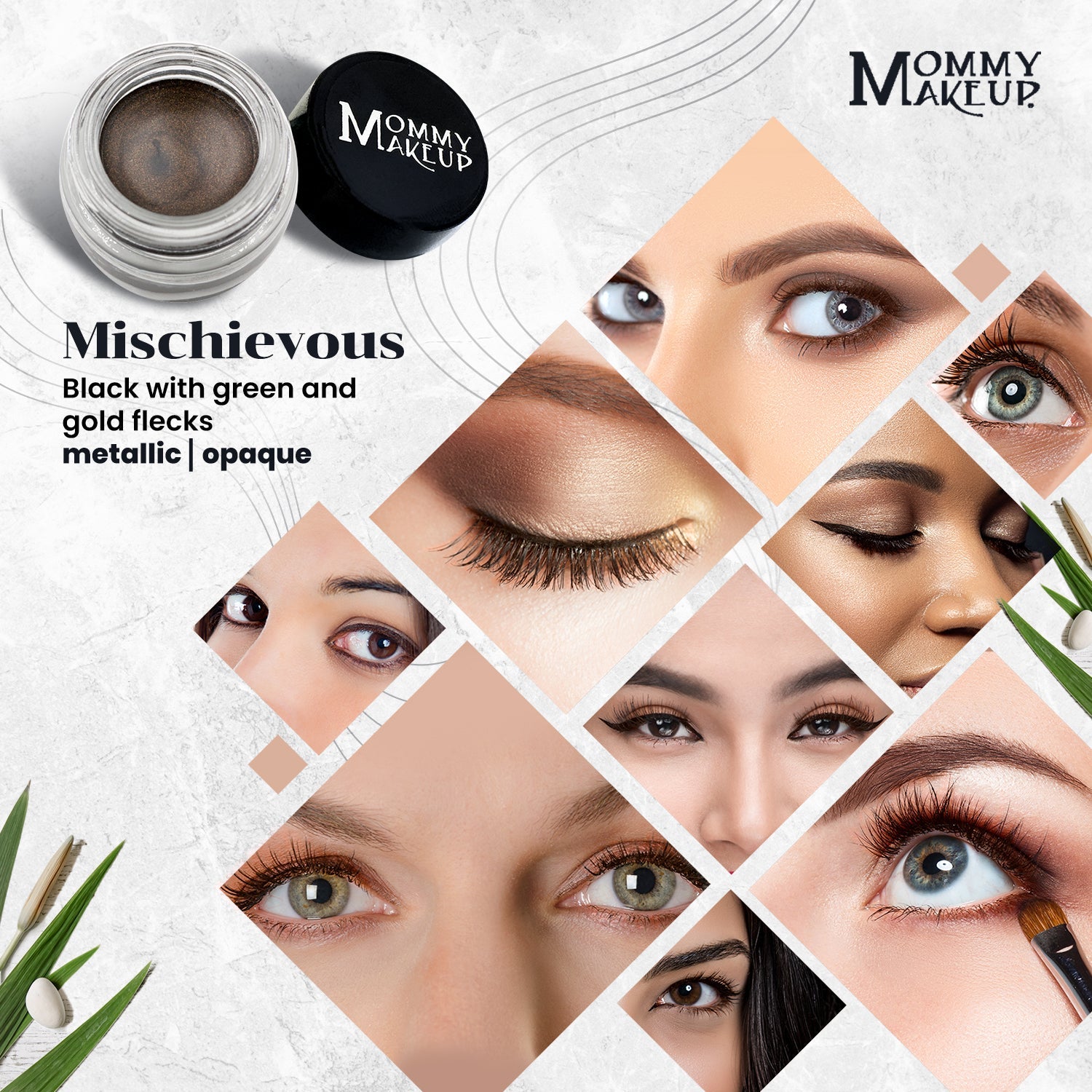 Stay Put Waterproof Gel Eyeliner w/ Micropigments - Mischievous