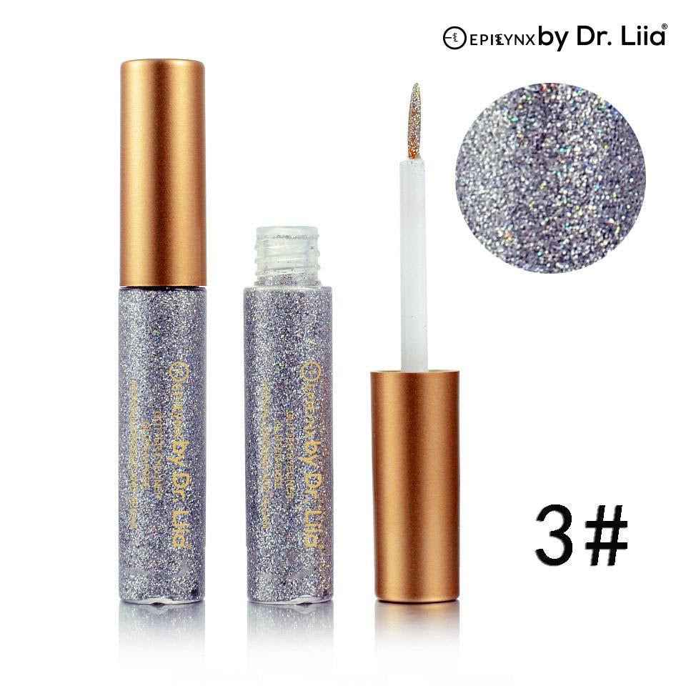 Vegan Eyeliner - For Shimmer & Shine in Your Eyes 3 silver