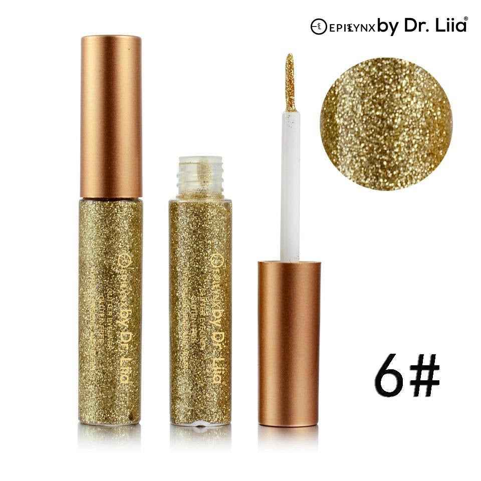 Vegan Eyeliner - For Shimmer & Shine in Your Eyes 6 light gold