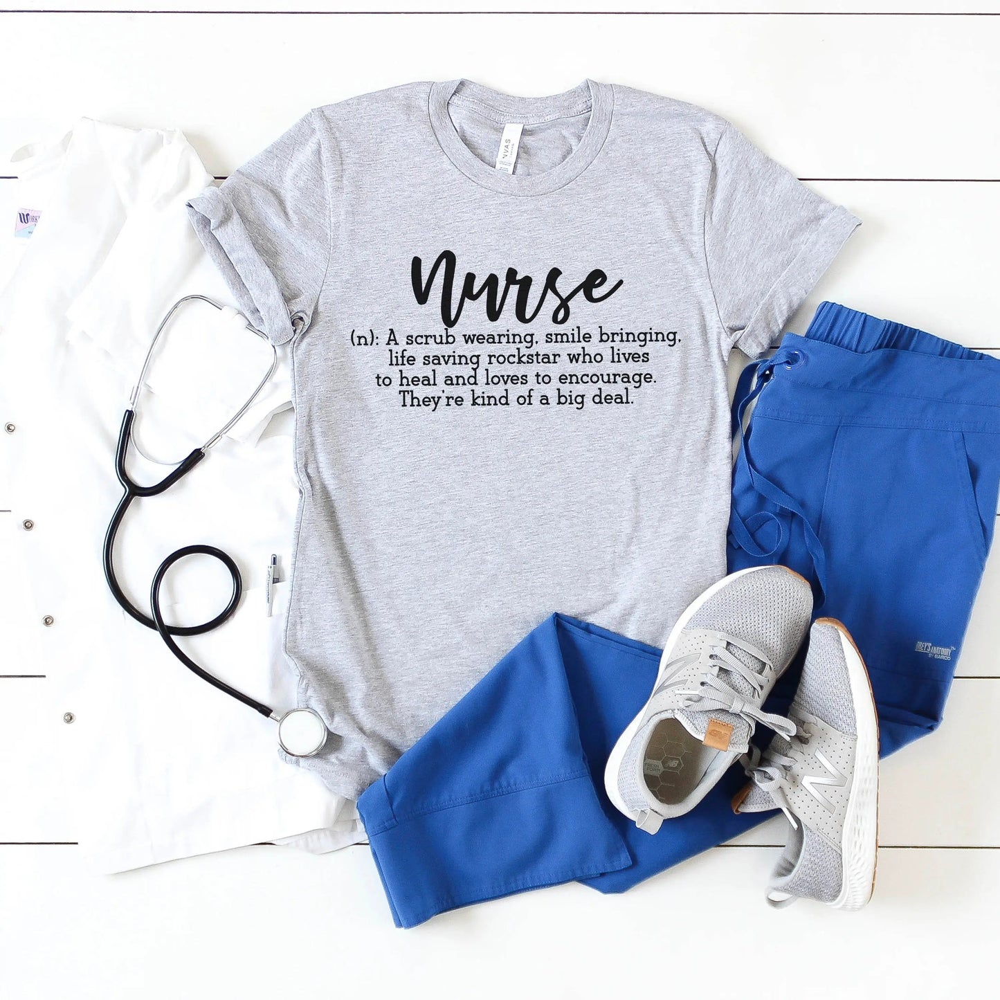 Nurse T-shirt - Womens Graphic Tees Nurse Definition - Appreciation Gift for Nurses, womens nurse shirt, nurse tee shirt, registered nurse