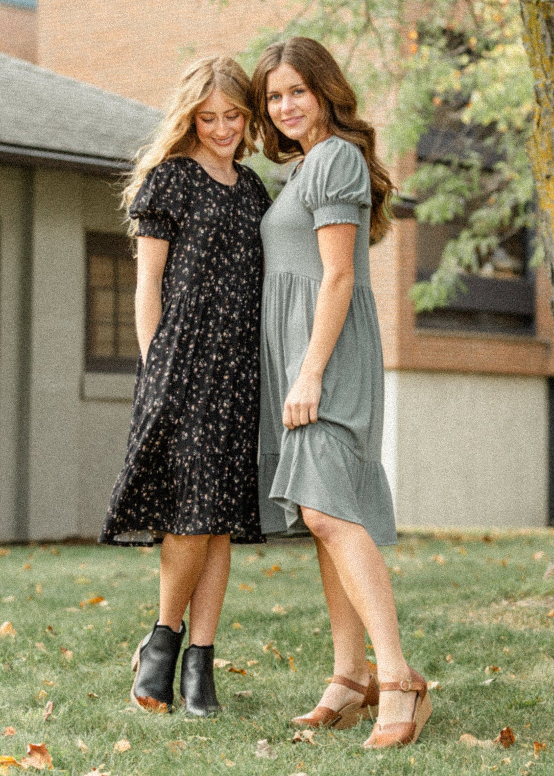 Jess Short Sleeve Midi Dress - FINAL SALE