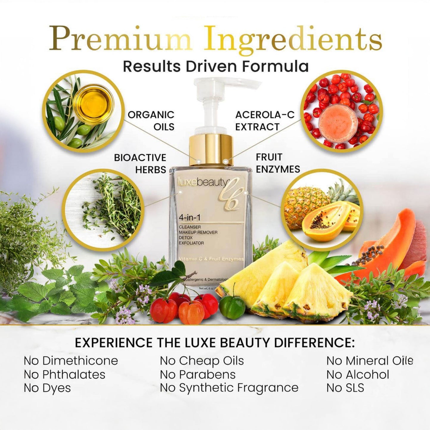 The Ultimate 4-in-1 Vegan Skin Cleanser