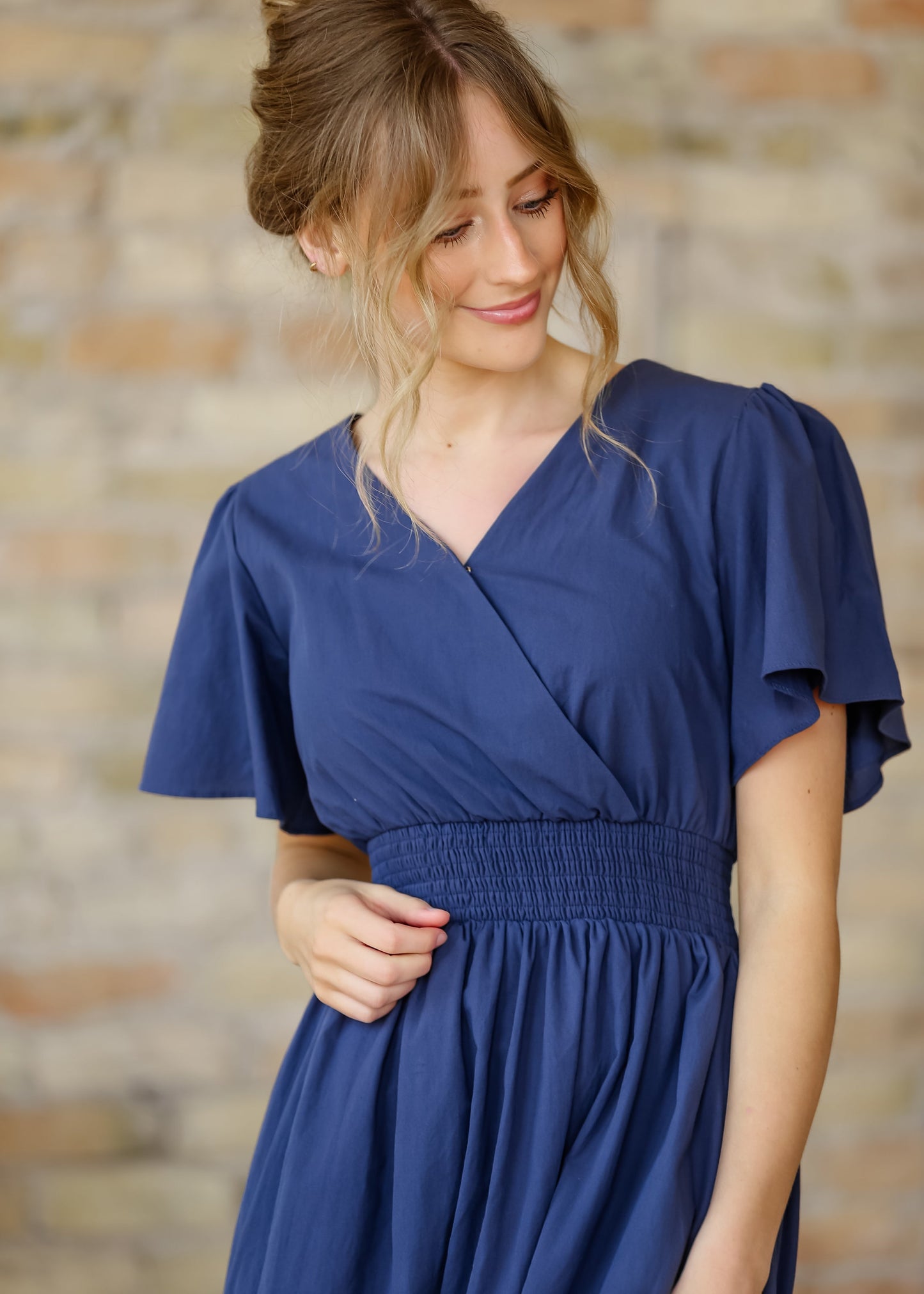 Montie Flutter Sleeve Maxi Dress  - FINAL SALE