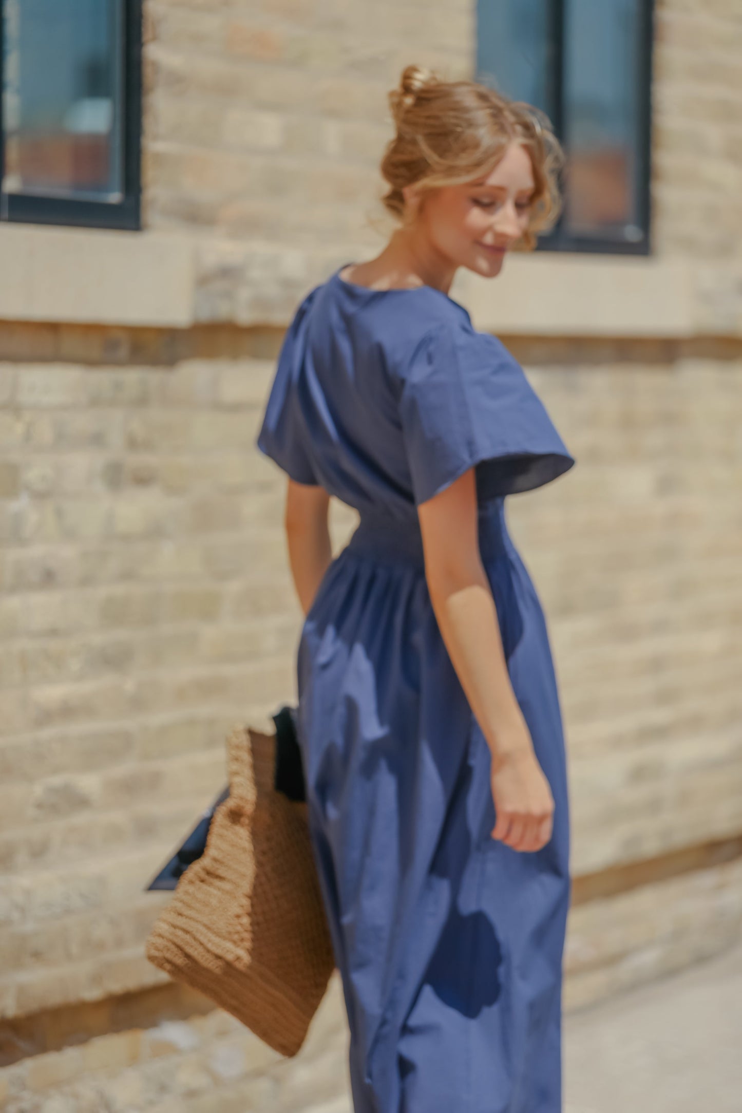 Montie Flutter Sleeve Maxi Dress  - FINAL SALE