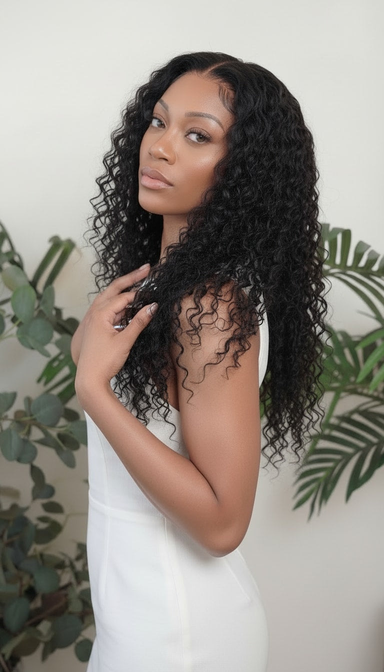 Water Curly Wefted Bundle