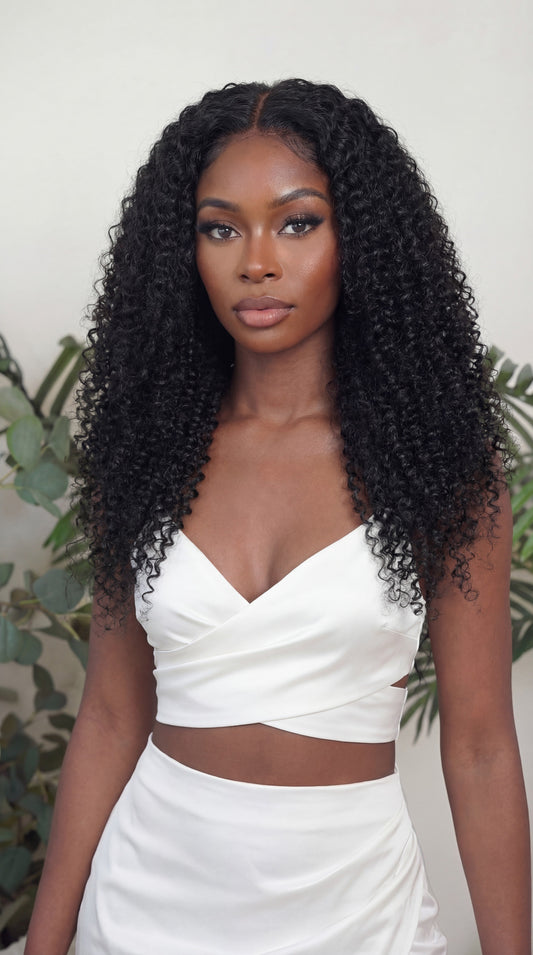 Kinky Curly Wefted Bundle