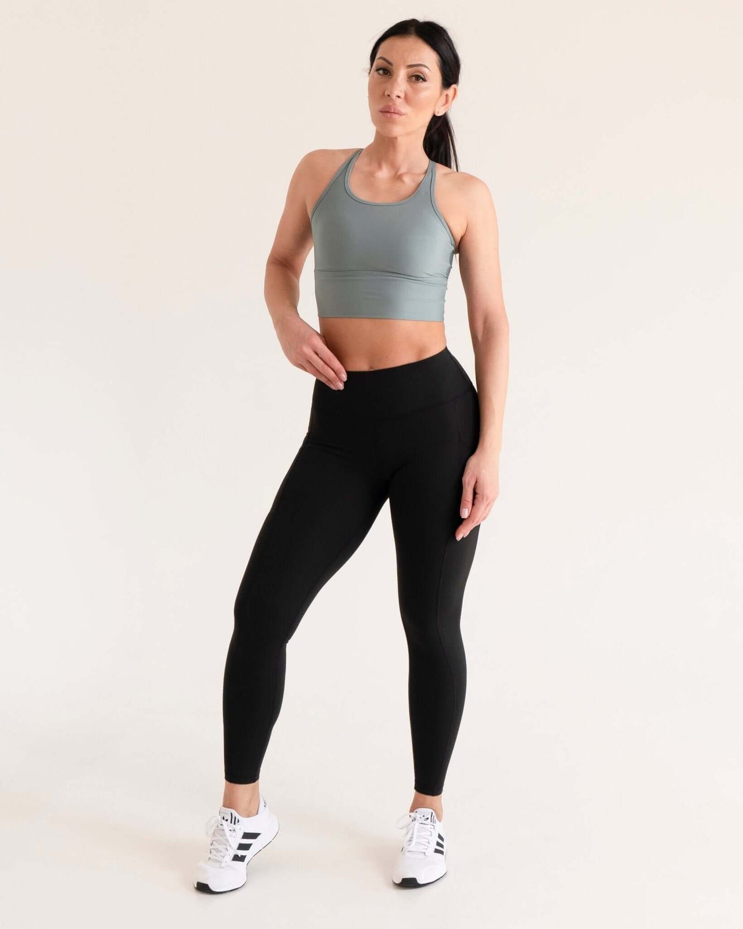 Basic High Waist Tummy Control Butt Lifting Legging