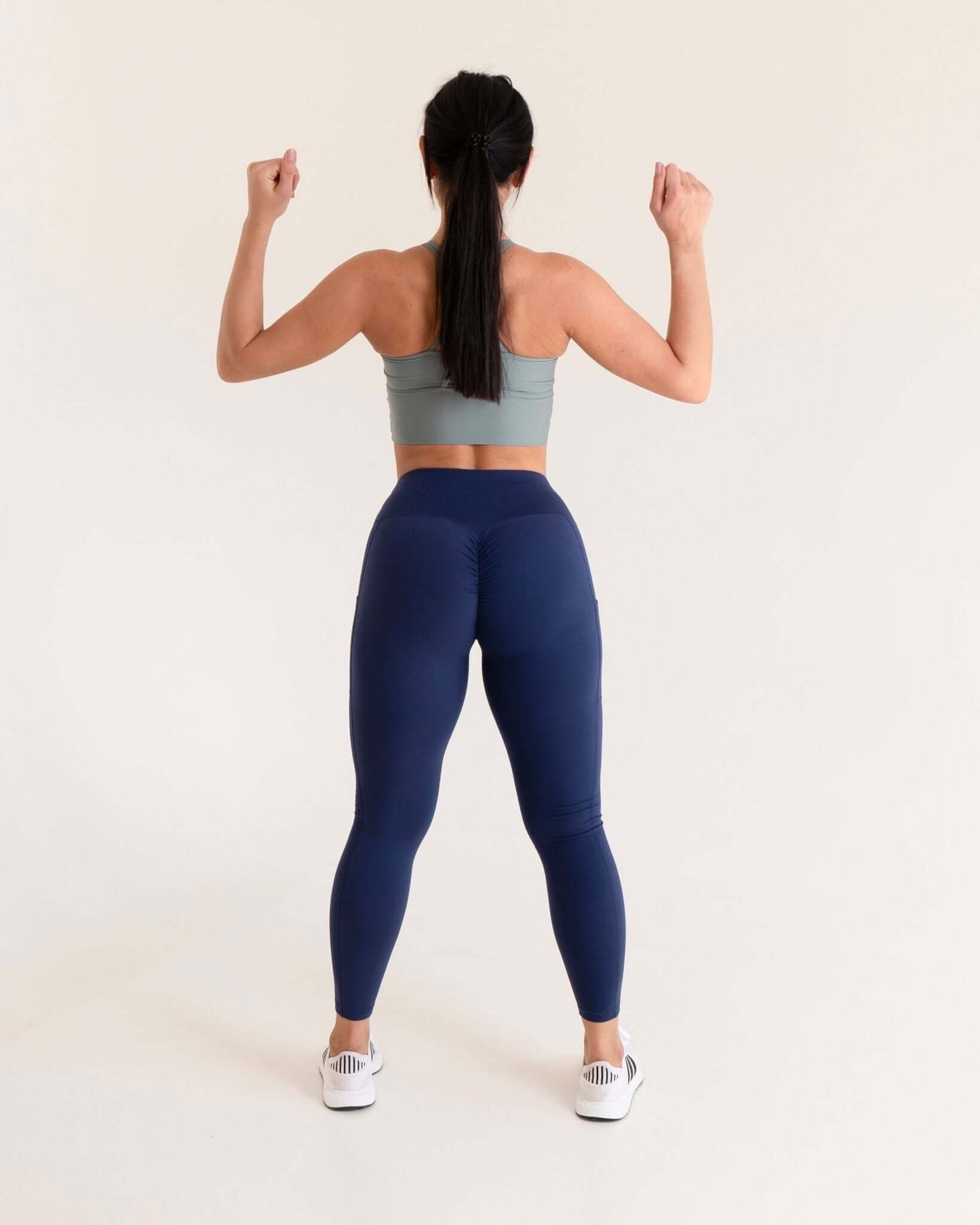 Basic High Waist Tummy Control Butt Lifting Legging
