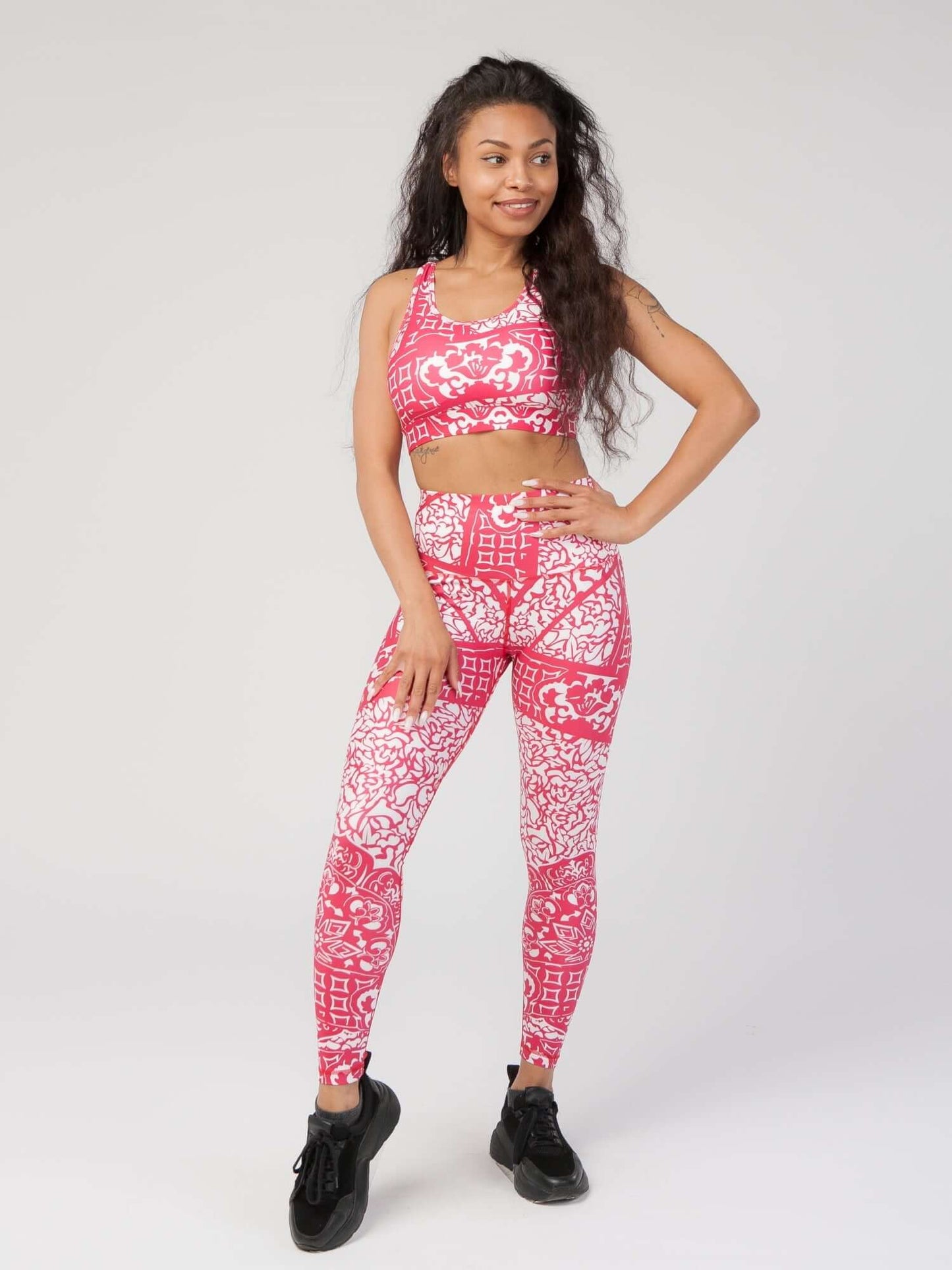 High Fashion Printed Sports Bra