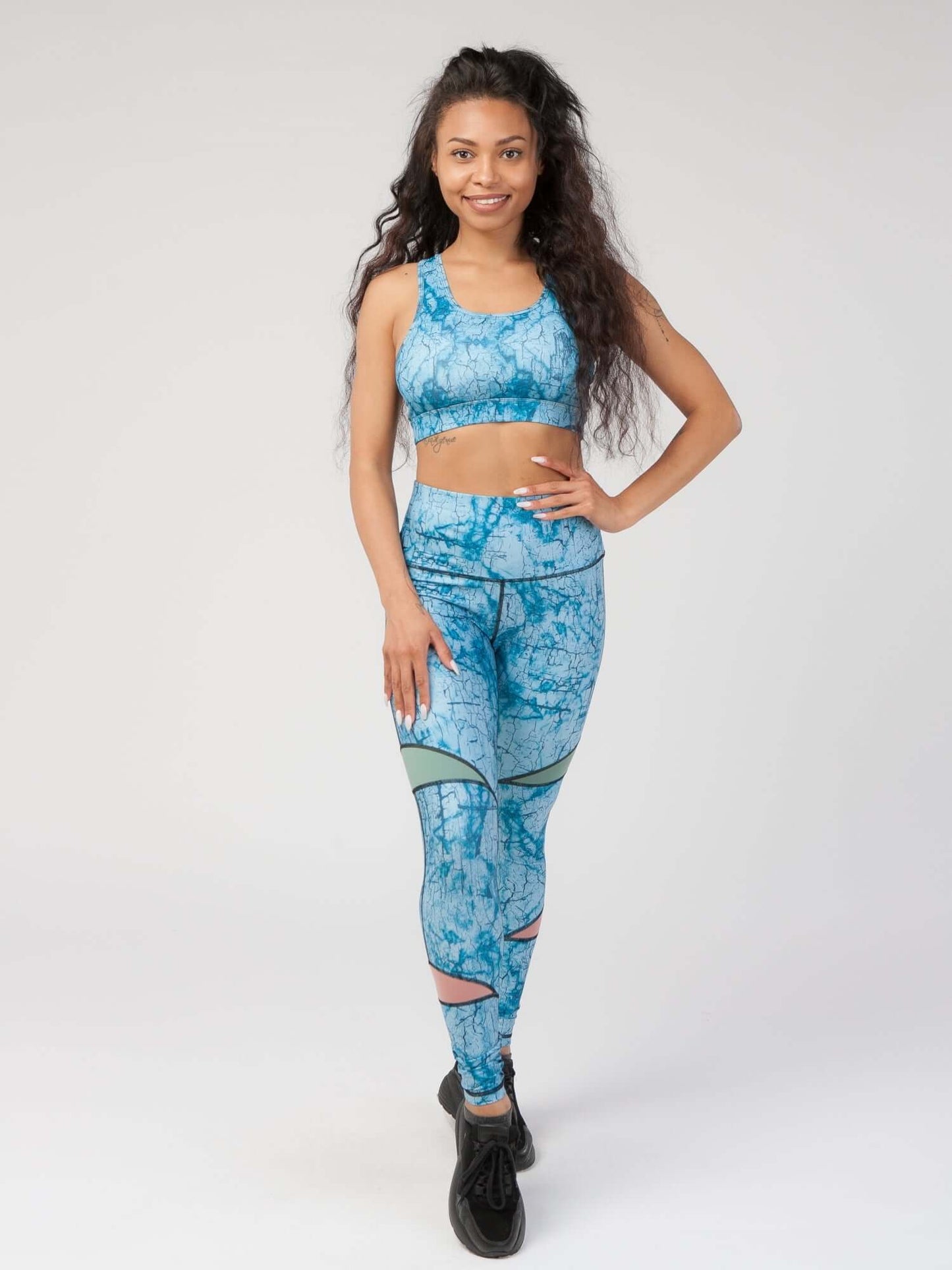 High Fashion Printed Sports Bra