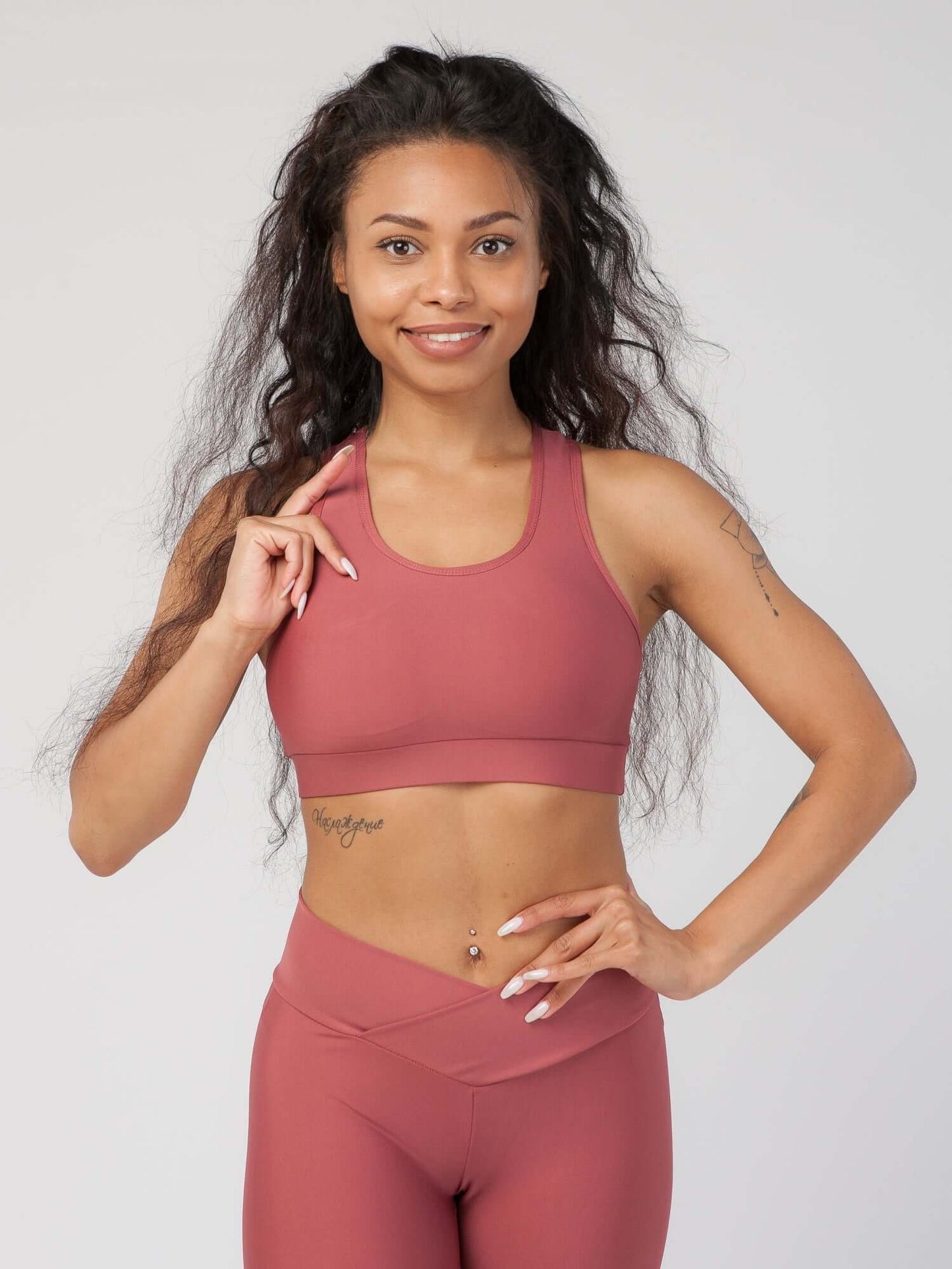 Racerback Full Support Sports Bra