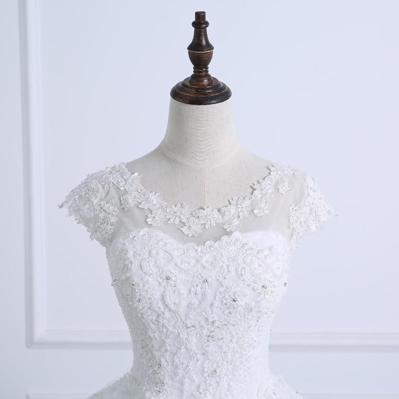 Sexy Lace Wedding Dress New Style Applique Beading Ball Gown