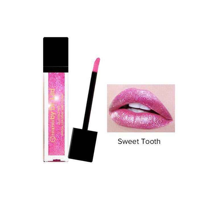 Color Intense Lipstick and Lip Gloss - For Plump and Moist Lips Sweet Tooth (Gloss)