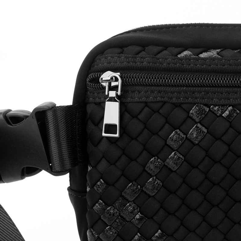 The Ella | Woven Neoprene Belt Bag