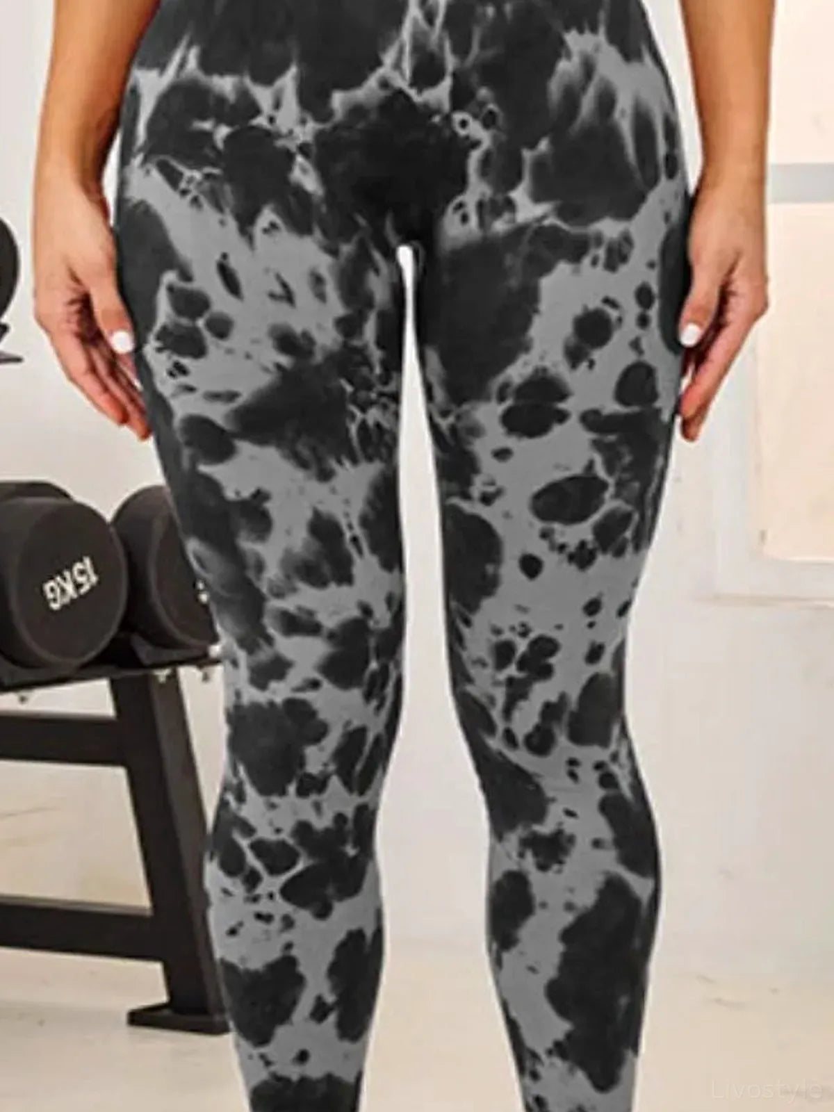 Tie-Dye High Waist Active Leggings