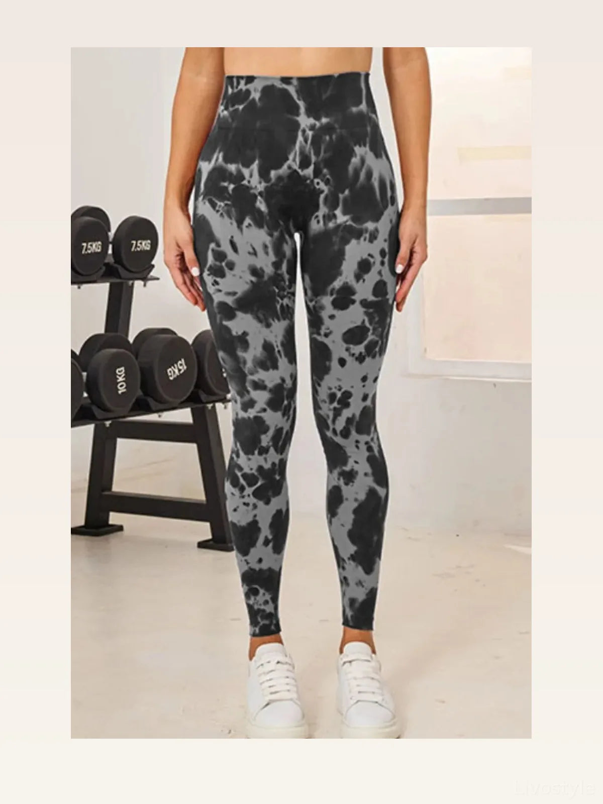 Tie-Dye High Waist Active Leggings