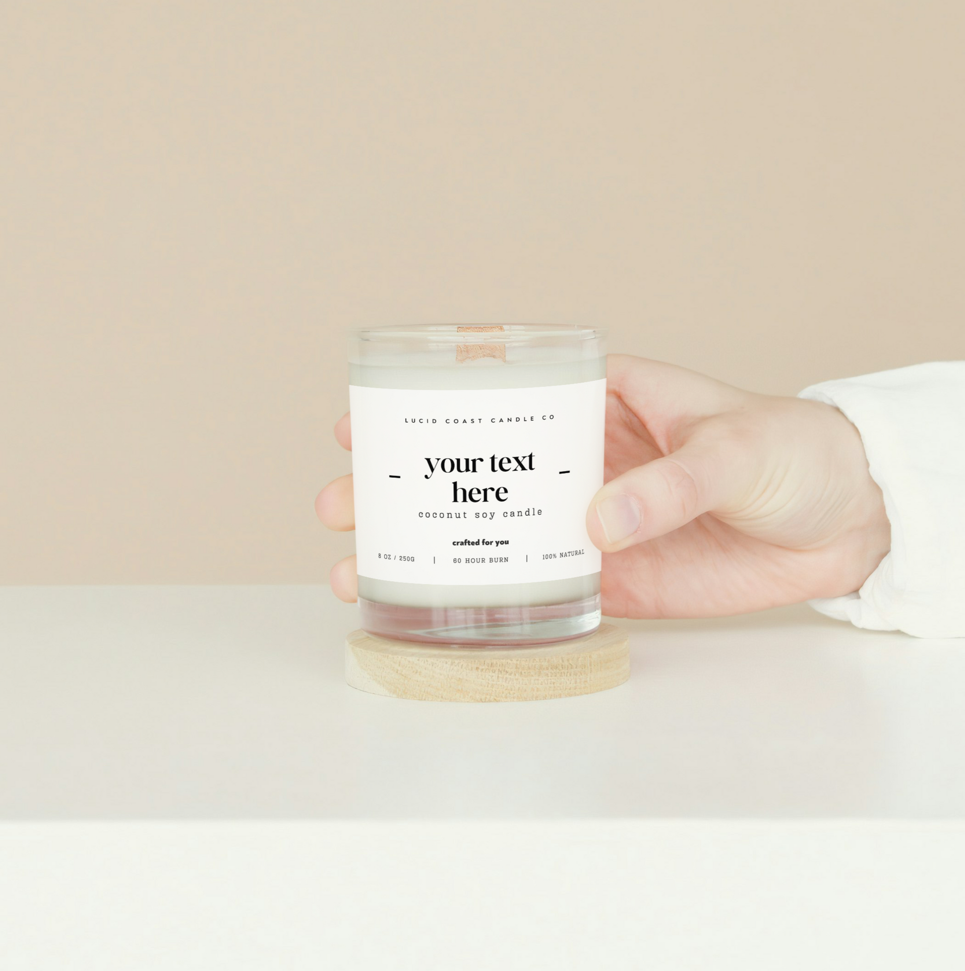 Personalized Custom Candle