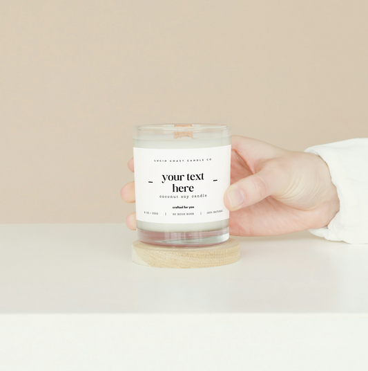 Personalized Custom Candle